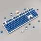 Striker R2 GMK 104+25 Full PBT Dye Sublimation Keycaps for Cherry MX Mechanical Gaming Keyboard 64 68 87 104